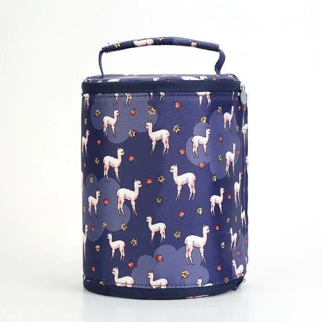 Chic Insulated Lunch Tote: Stylish Meal Carrier by Treselite