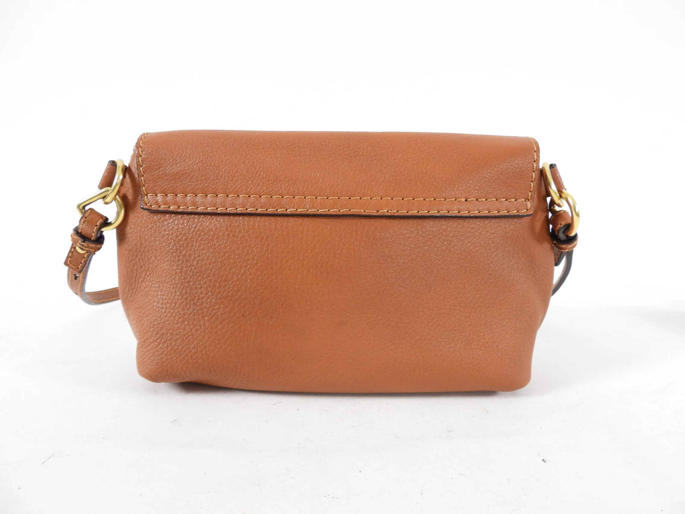 Chloe Tan Mini Marcie Crossbody Bag