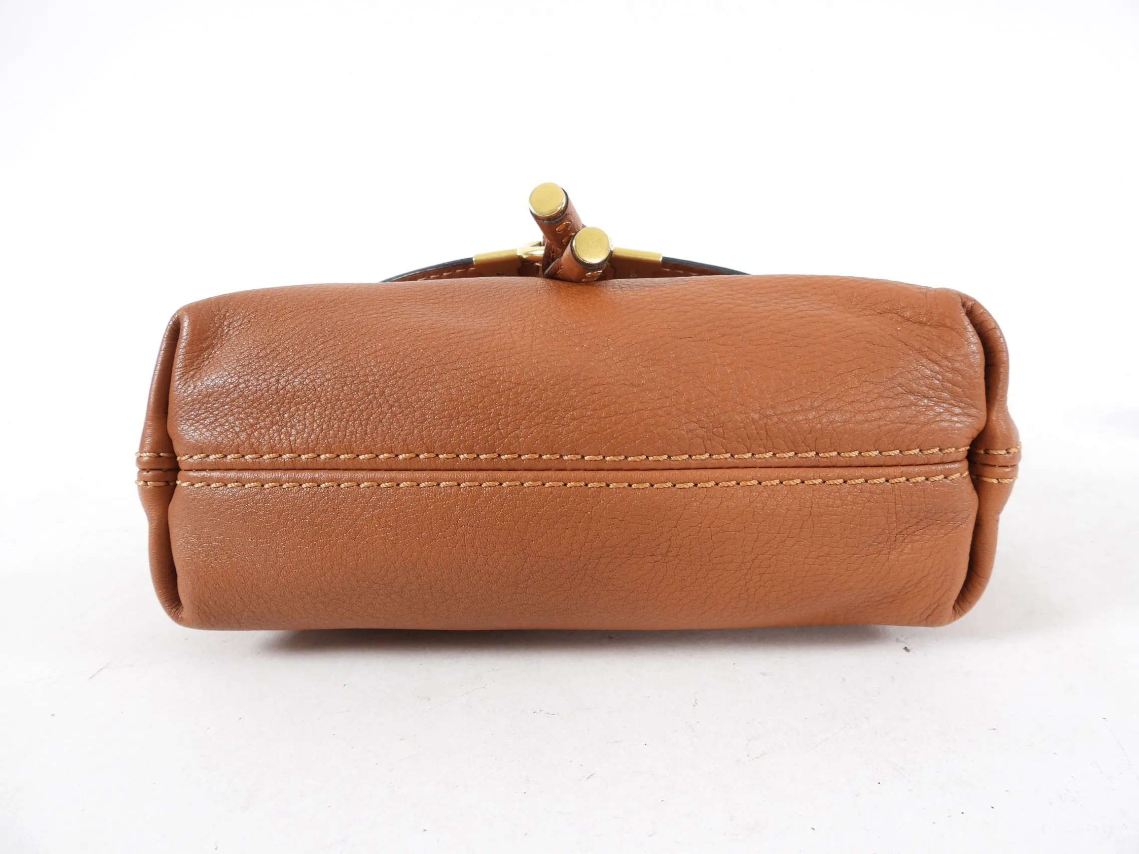 Chloe Tan Mini Marcie Crossbody Bag