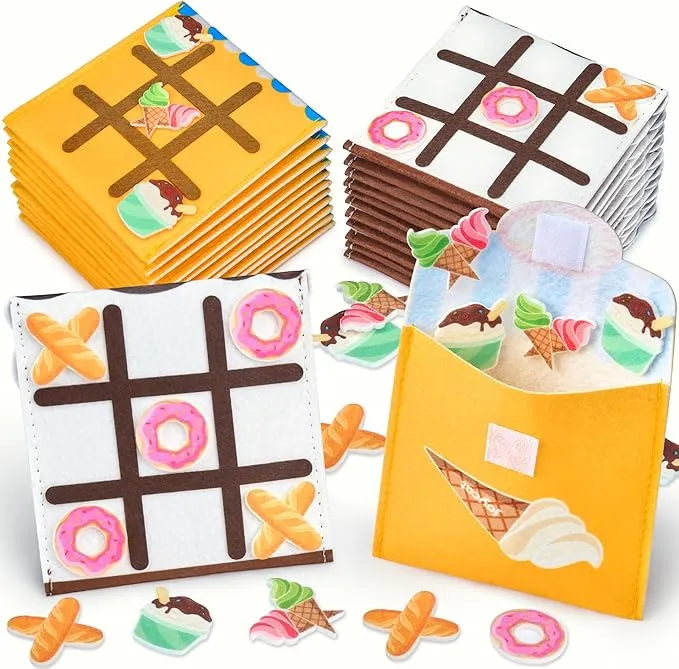 Christmas Party Favors, Tic Tac Toe Strategic Board Game