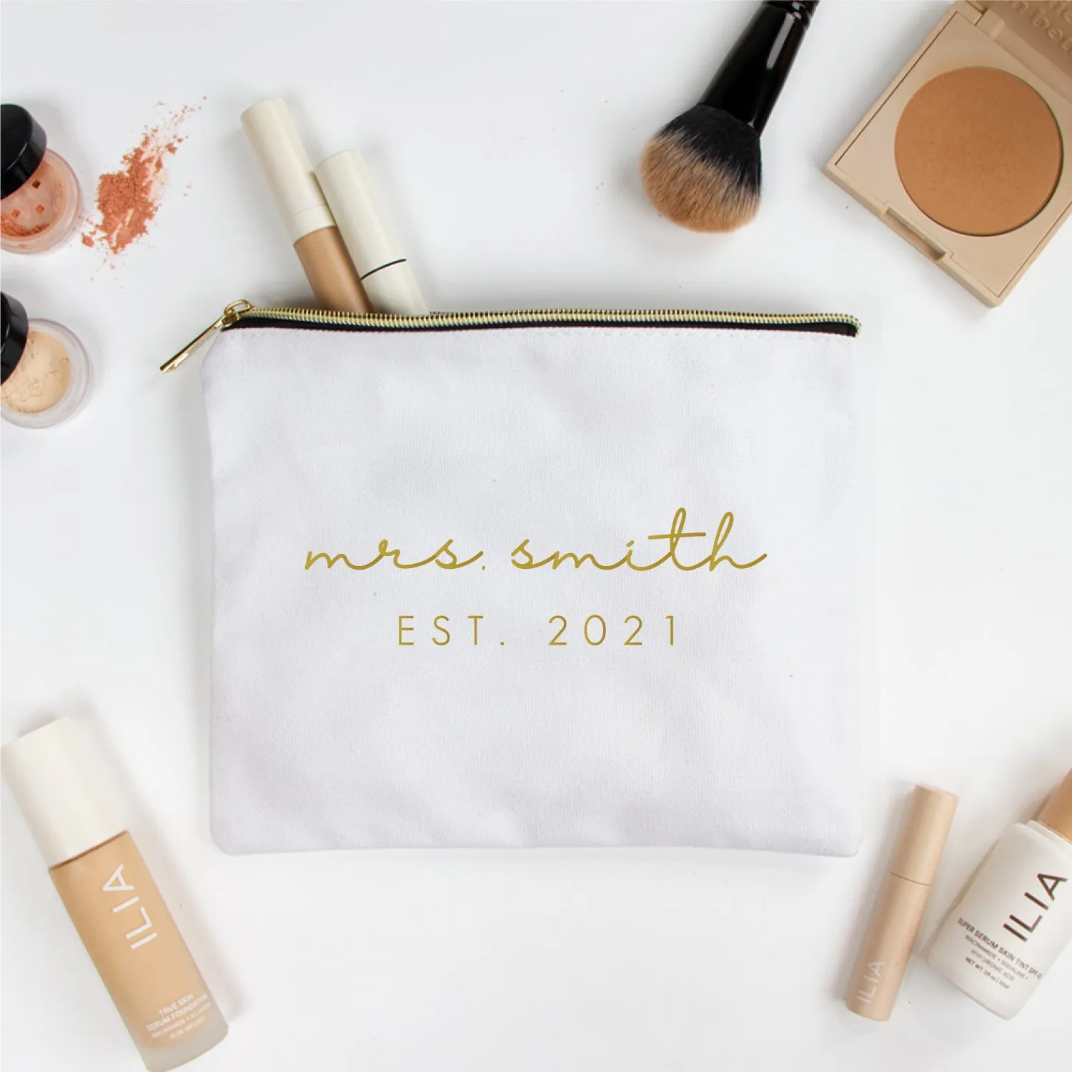 Custom Mrs. EST Makeup Bag
