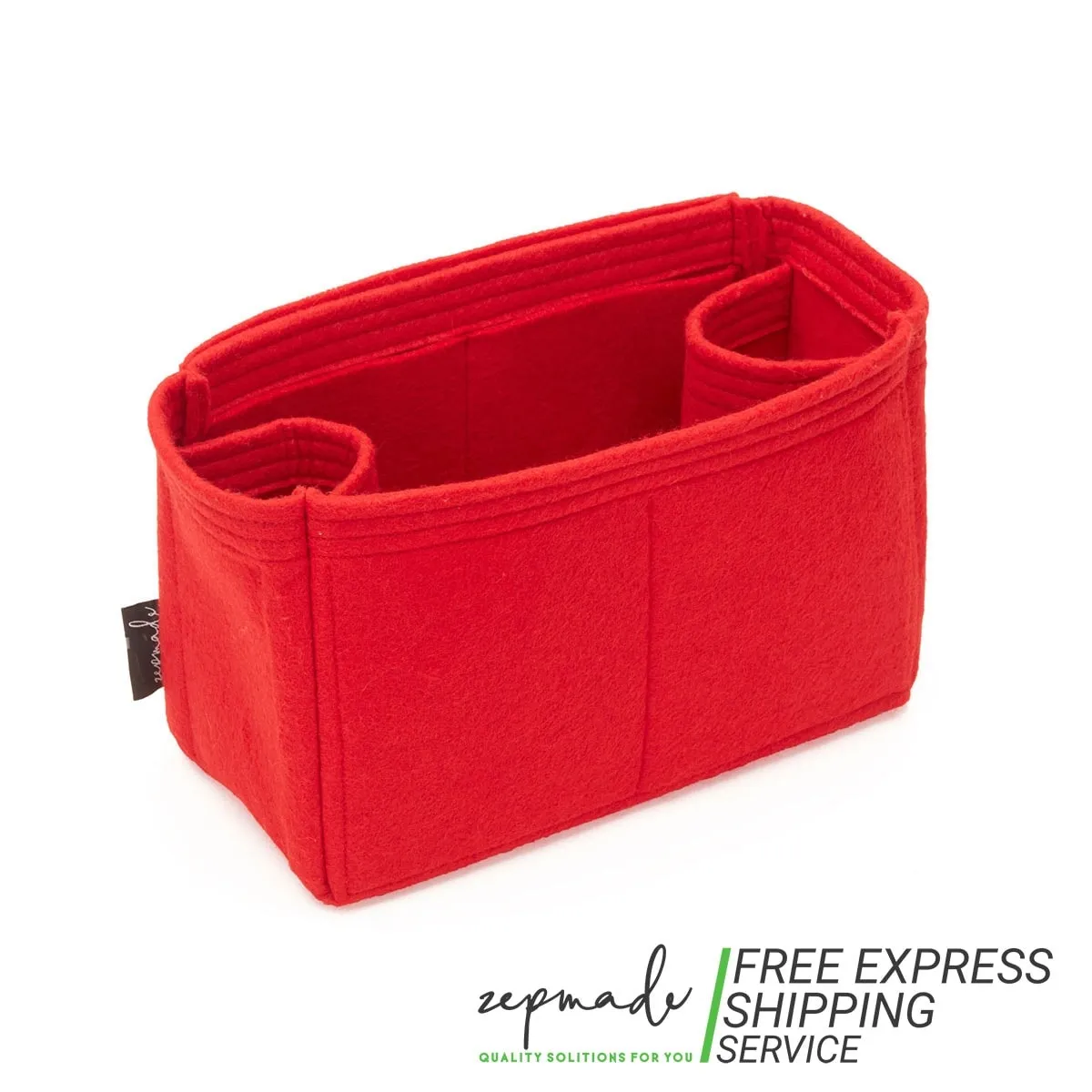 Custom Size Bag Organizer with Double Bottle Holders