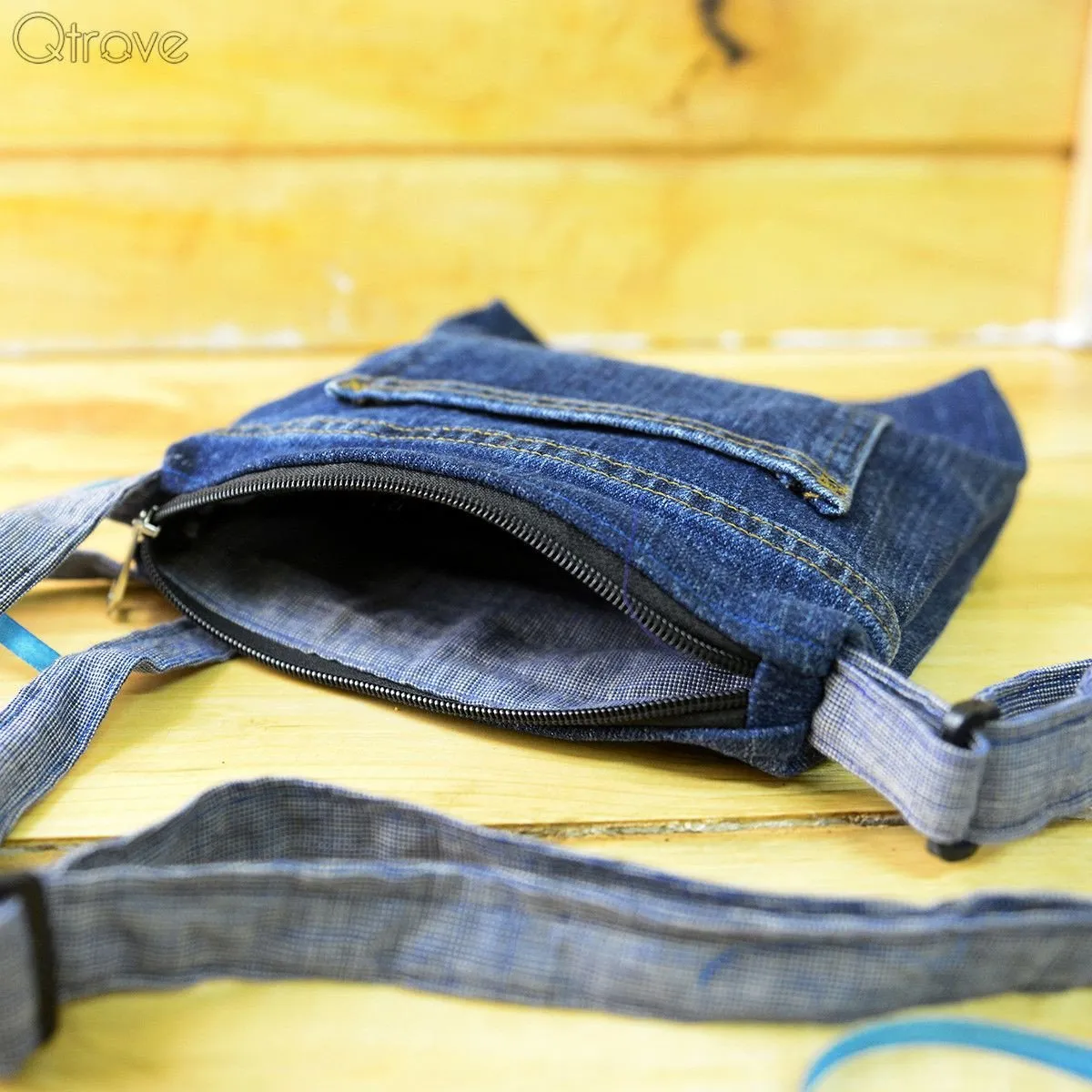Denim Sling Bag