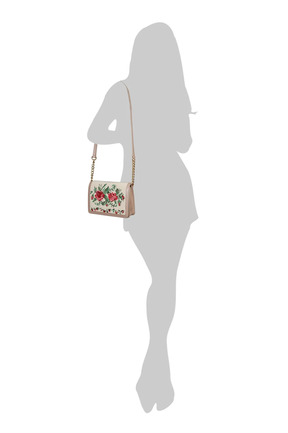 Diya Embellished Belt Bag