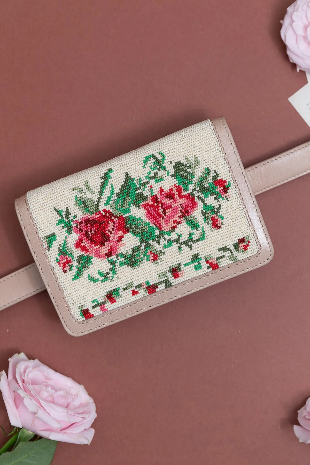 Diya Embellished Belt Bag