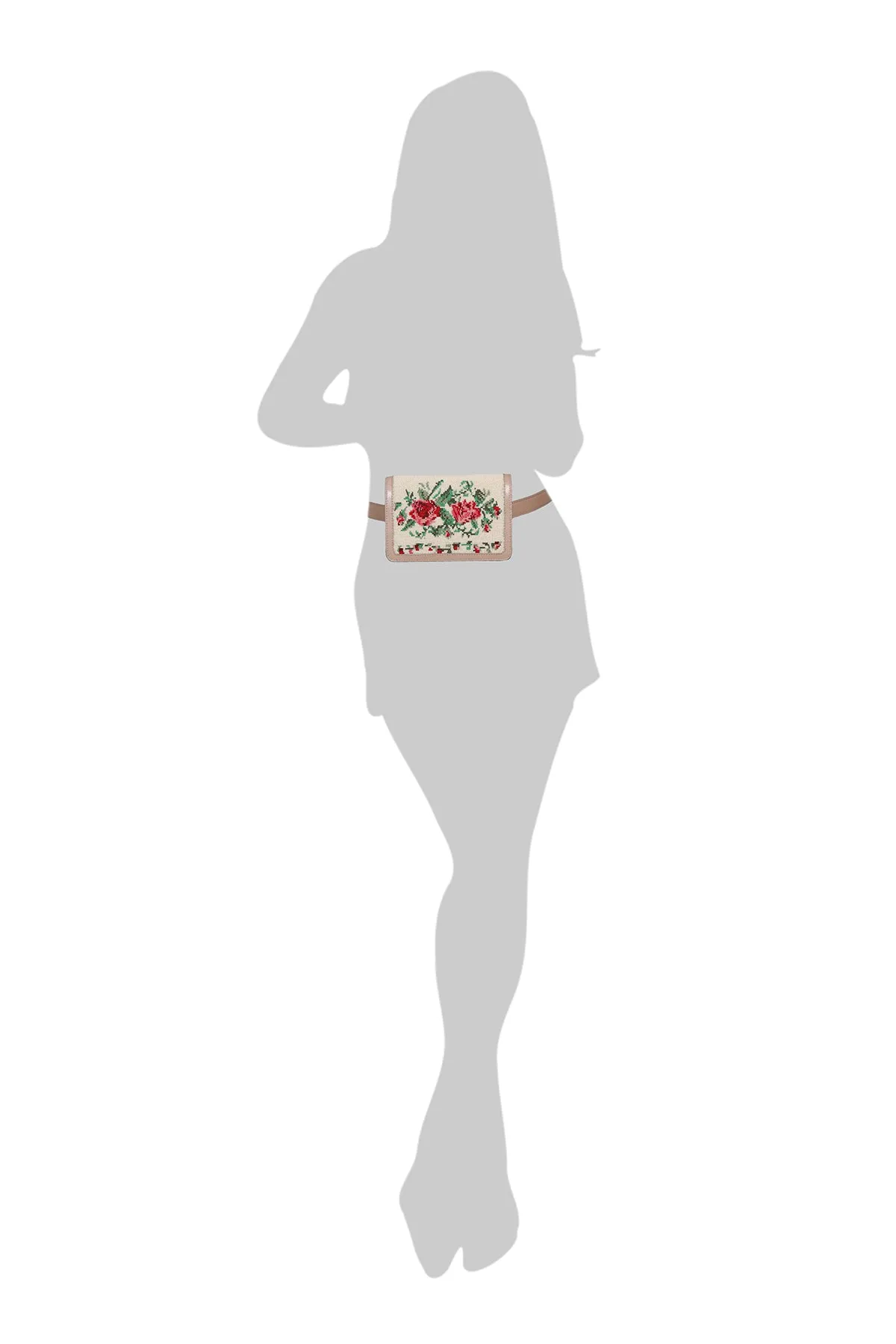 Diya Embellished Belt Bag
