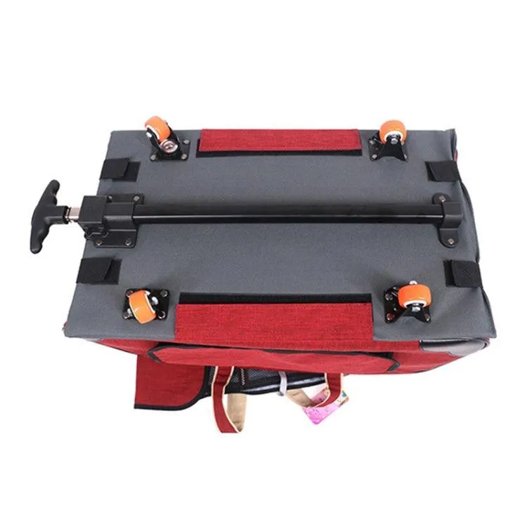 DODOPET Travel-Friendly Foldable Pet Carrier with Wheels for Cats and Dogs
