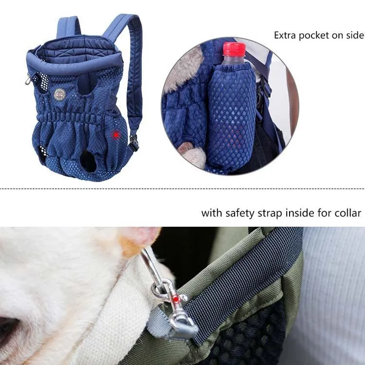 Doglemi Adventure Pet Carrier Backpack for Dogs and Cats - Breathable Mesh Design