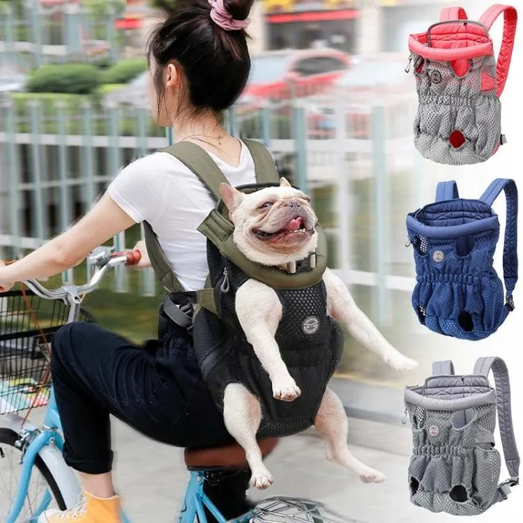 Doglemi Adventure Pet Carrier Backpack for Dogs and Cats - Breathable Mesh Design