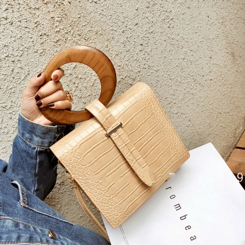 Figure Me Out Top Handle Bag