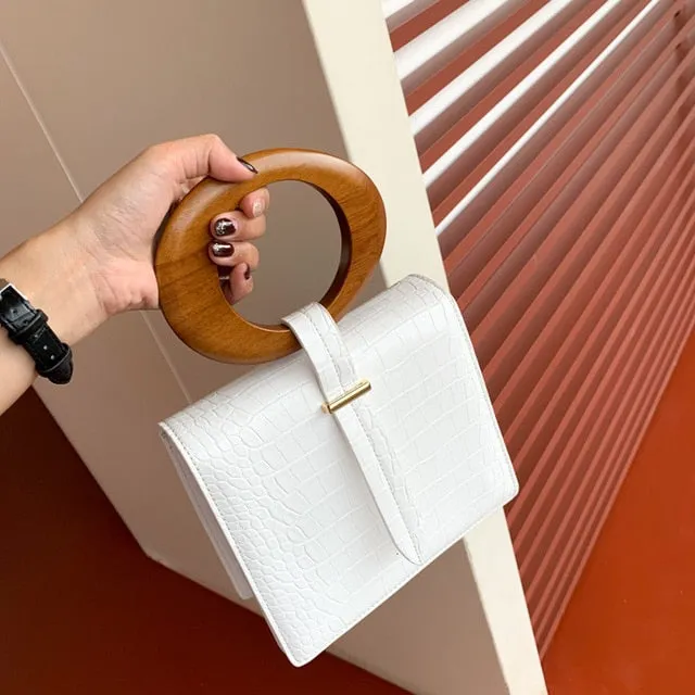 Figure Me Out Top Handle Bag