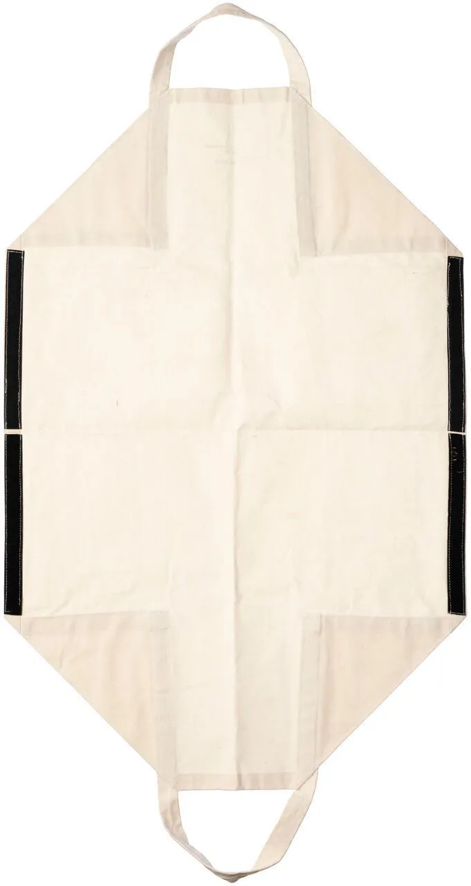 FIREWOOD CARRIER - OFF WHITE