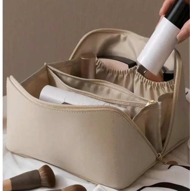 Flat Lay Makeup Bag