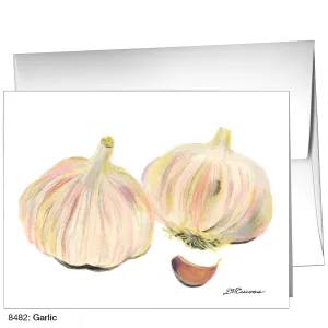 Garlic, Greeting Card (8482)