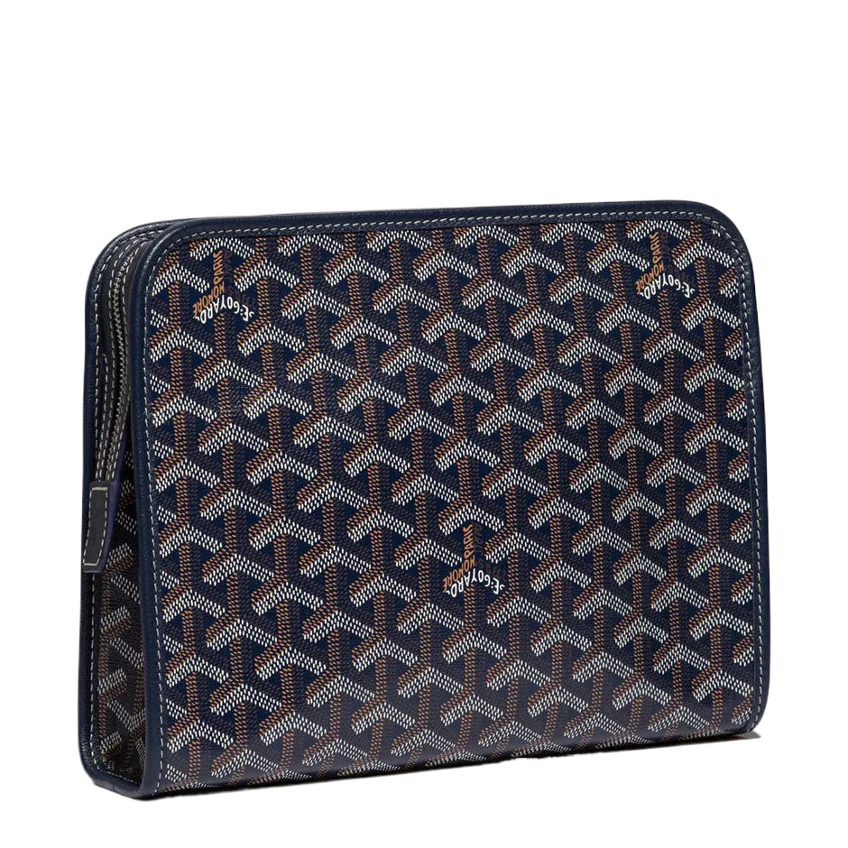 Goyard Jouvence Toiletry Bag "MM Dark Blue"