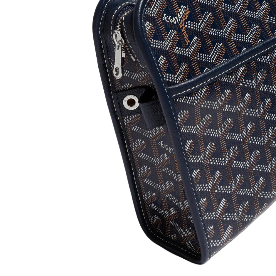 Goyard Jouvence Toiletry Bag "MM Dark Blue"