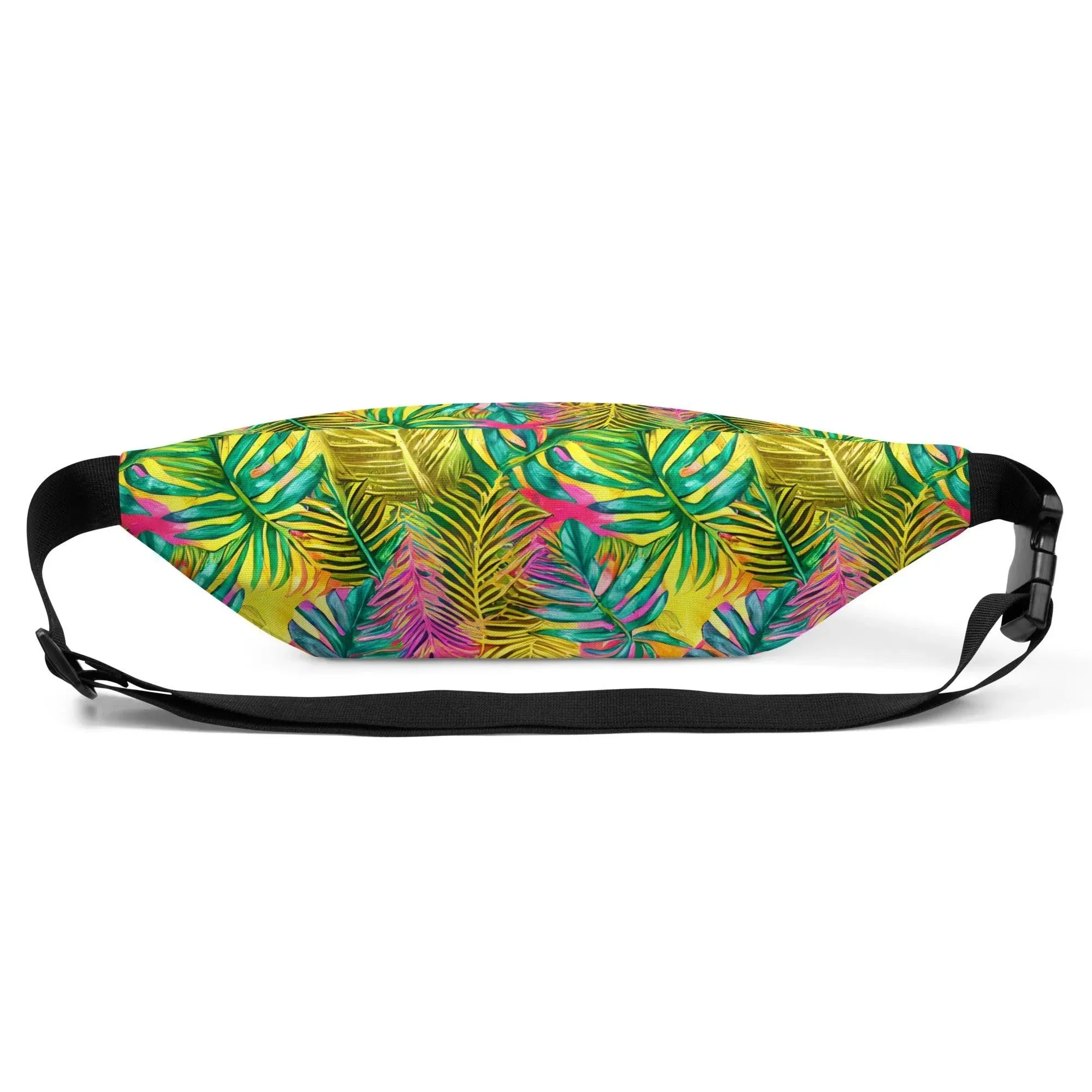 Hawaiian Tropical Leaves Fanny Pack