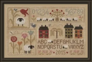 Histoires de Moutons 1 - Jardin Prive - Cross Stitch Pattern