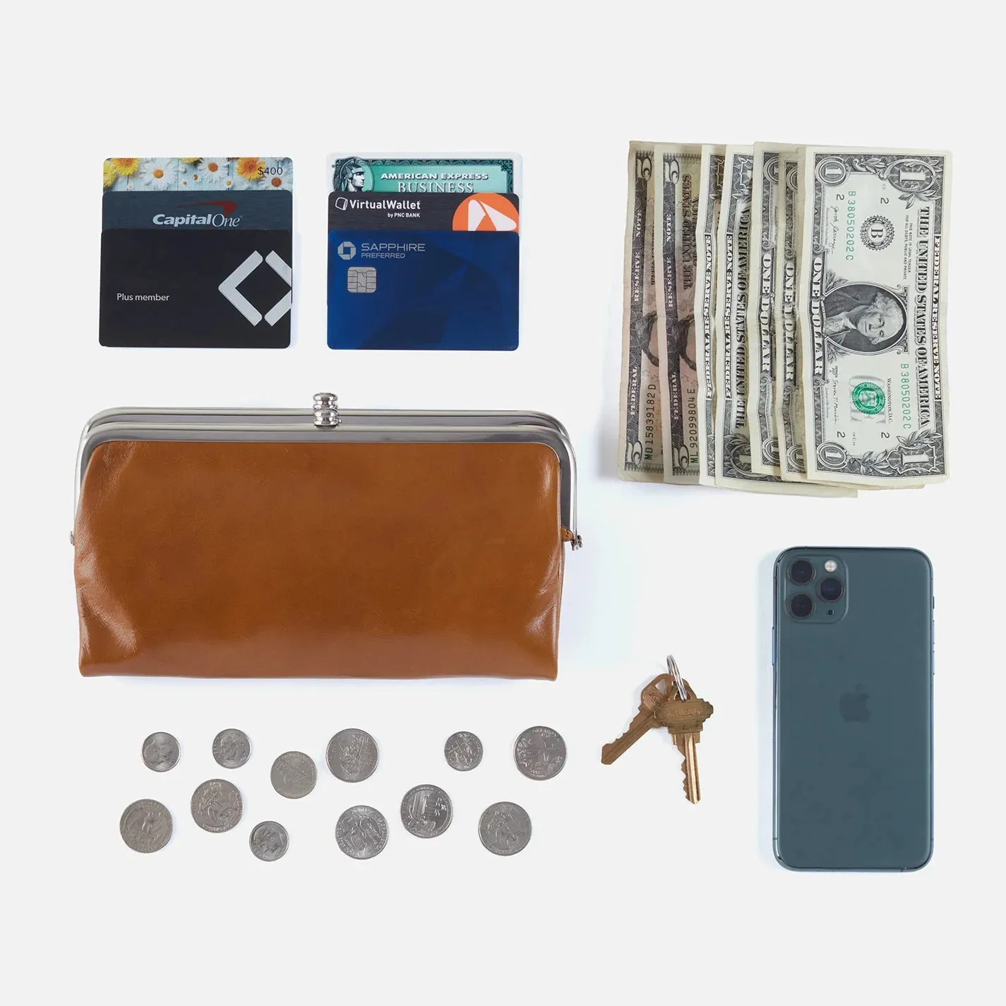 Hobo - Lauren Clutch-Wallet - Scarlet