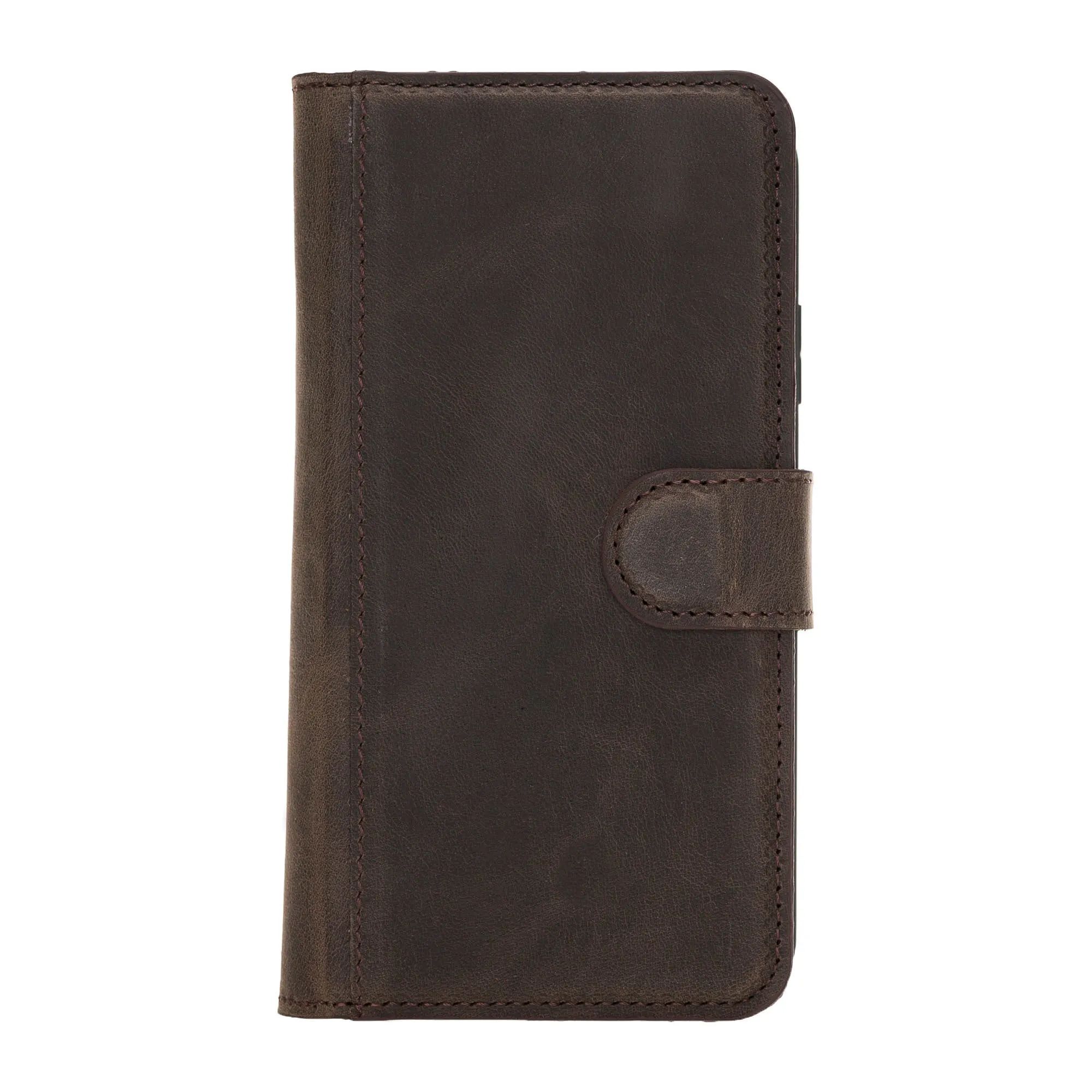iPhone 11 Dual Fold Magnetic Detachable Leather Wallet Case