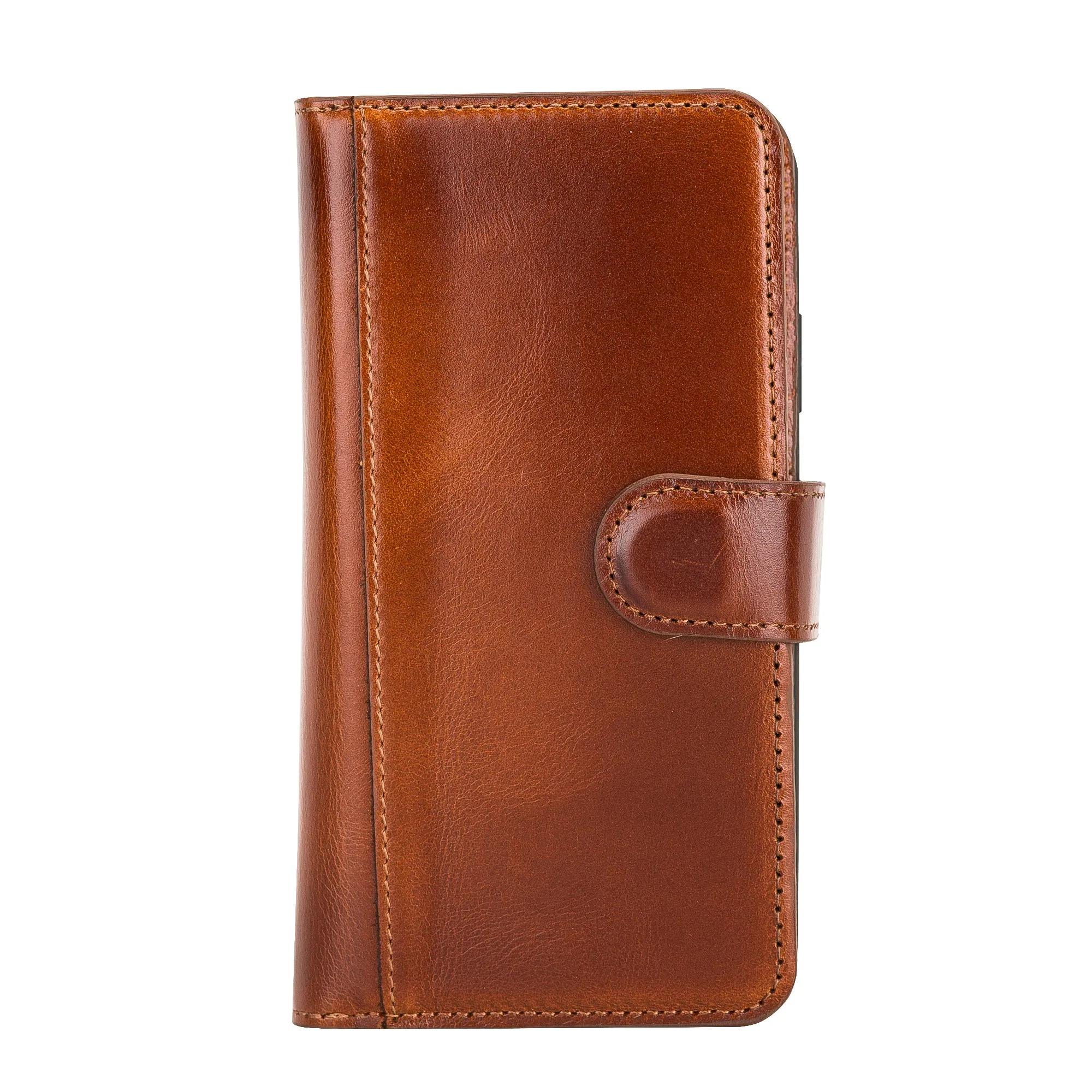iPhone 11 Dual Fold Magnetic Detachable Leather Wallet Case