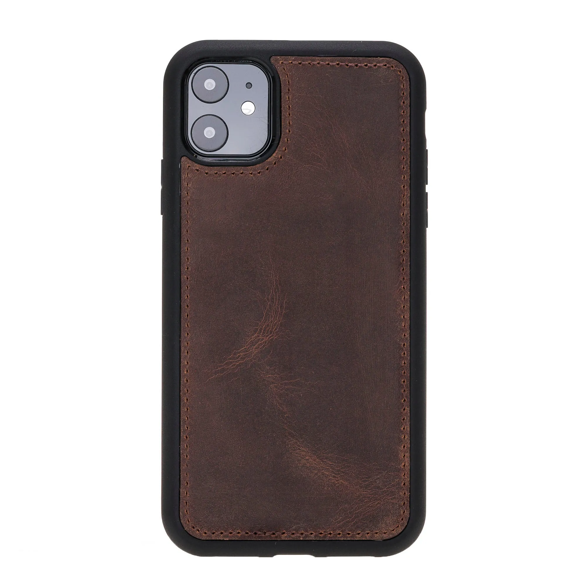 iPhone 11 Dual Fold Magnetic Detachable Leather Wallet Case