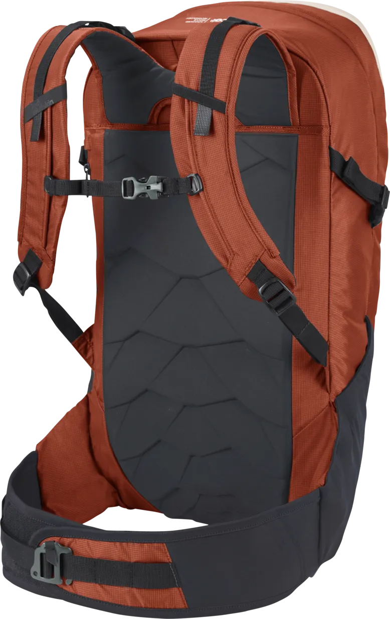 Jack Wolfskin Alpspitze Pack 35 Carmine | Buy Jack Wolfskin Alpspitze Pack 35 Carmine here | Outnorth