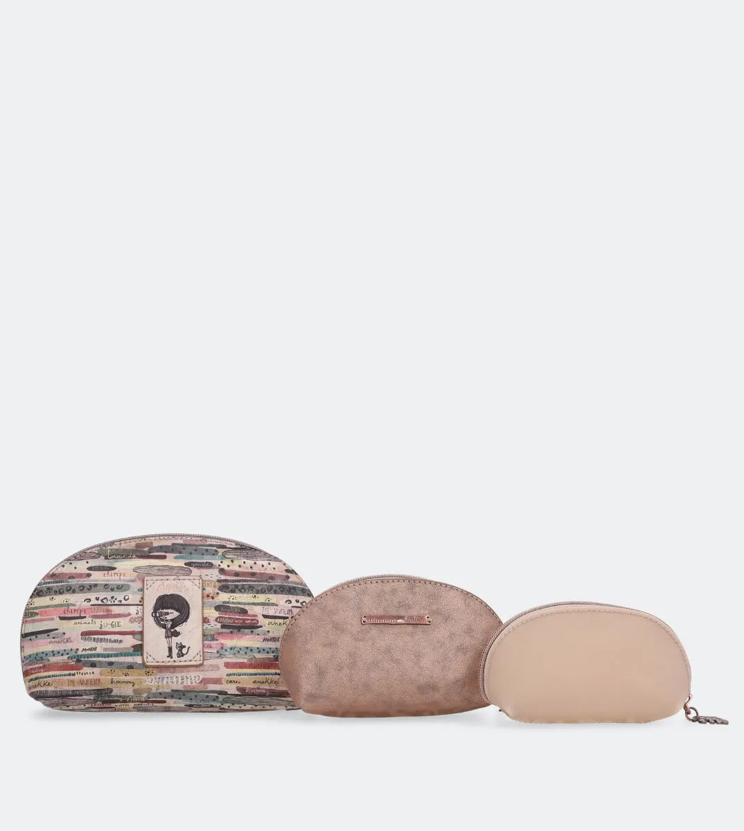 Jungle triple toiletry bag