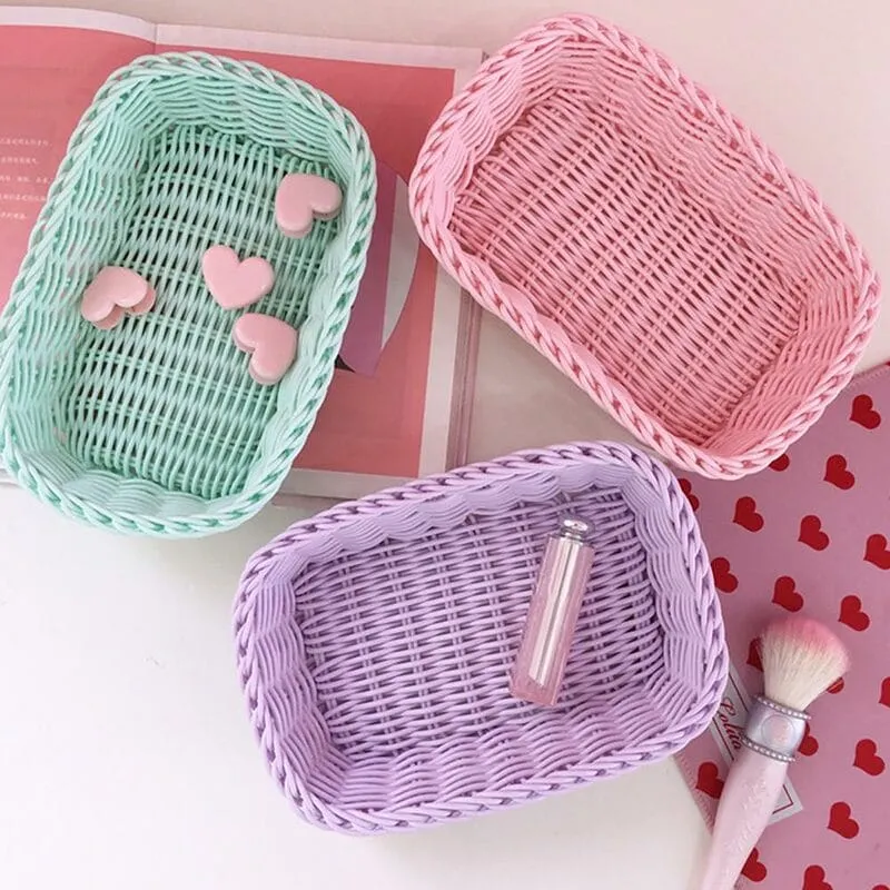 Kawaii Love Heart Shape Basket
