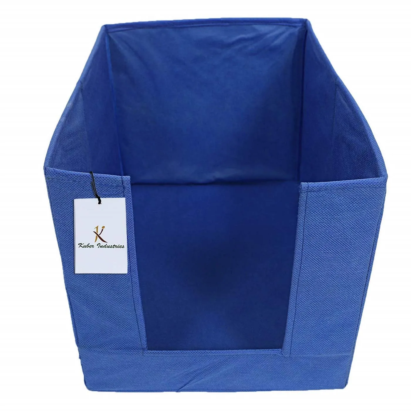 Kuber Industries Non Woven Shirt Stacker Wardrobe Organizer, Blue