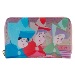 LF Disney Sleeping Beauty Princess Scene ZipAround Wallet
