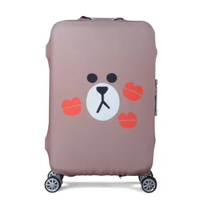 Line Friends Brown Bear | Standard Design | Luggage Suitcase Protective Cover
