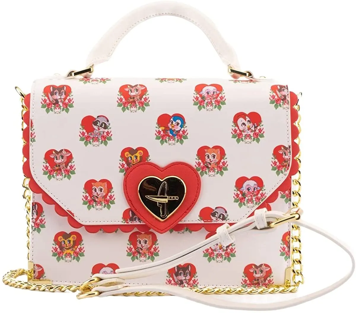 Loungefly x Funko Villainous Valentines Crossbody Purse