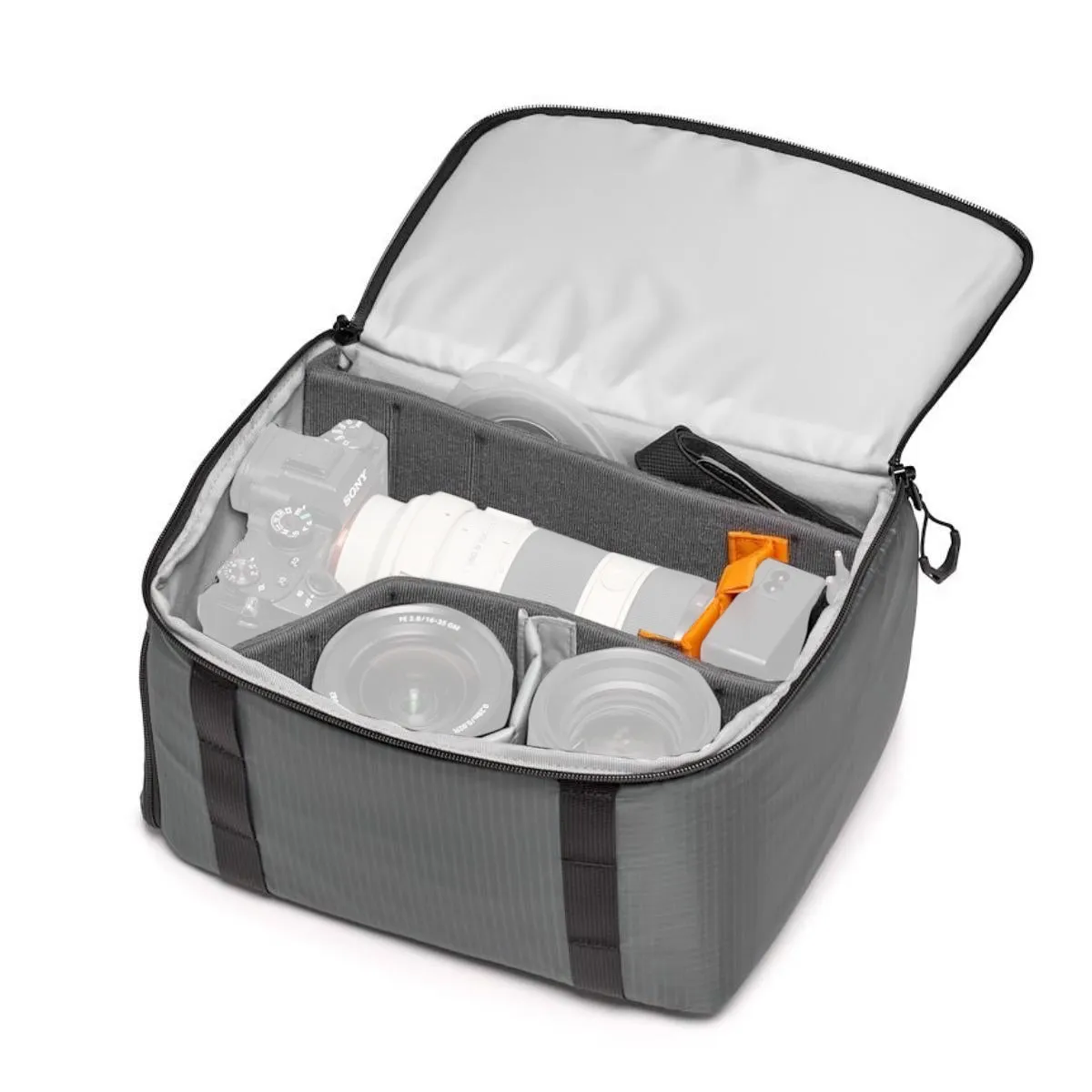 Lowepro GearUp PRO 5L / 8L DSLR & Mirrorless Camera Compartment Box with Adjustable Dividers Travel Bag (Large, XL)