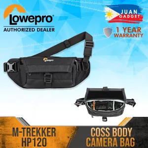 Lowepro M-Trekker HP120 Waist Bag or Cross Body Camera Bag (Black Condura)
