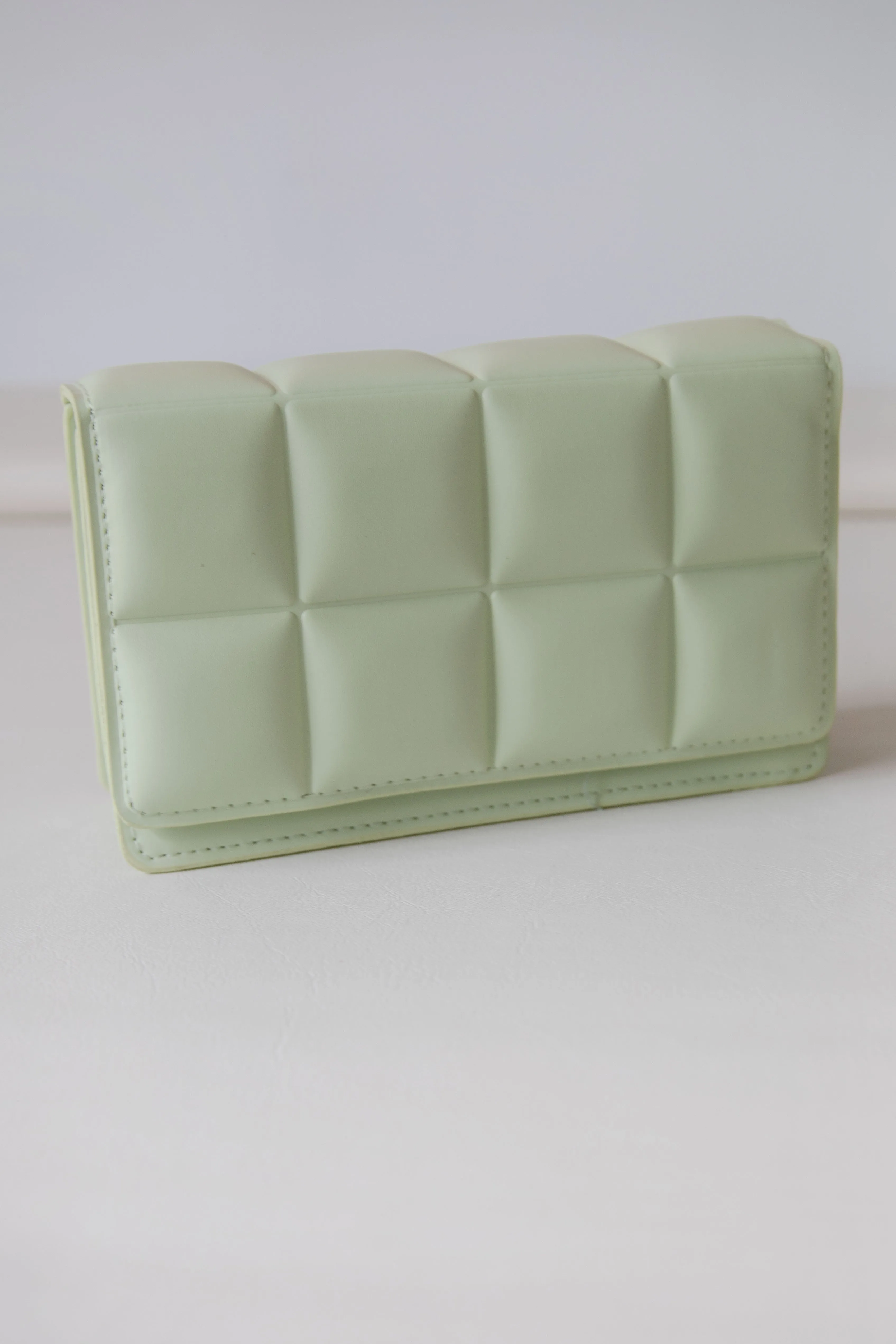 Luna Quilted Bag - Green