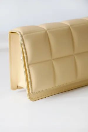 Luna Quilted Bag - Yellow