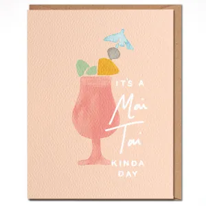 Mai Tai Kinda Day Card