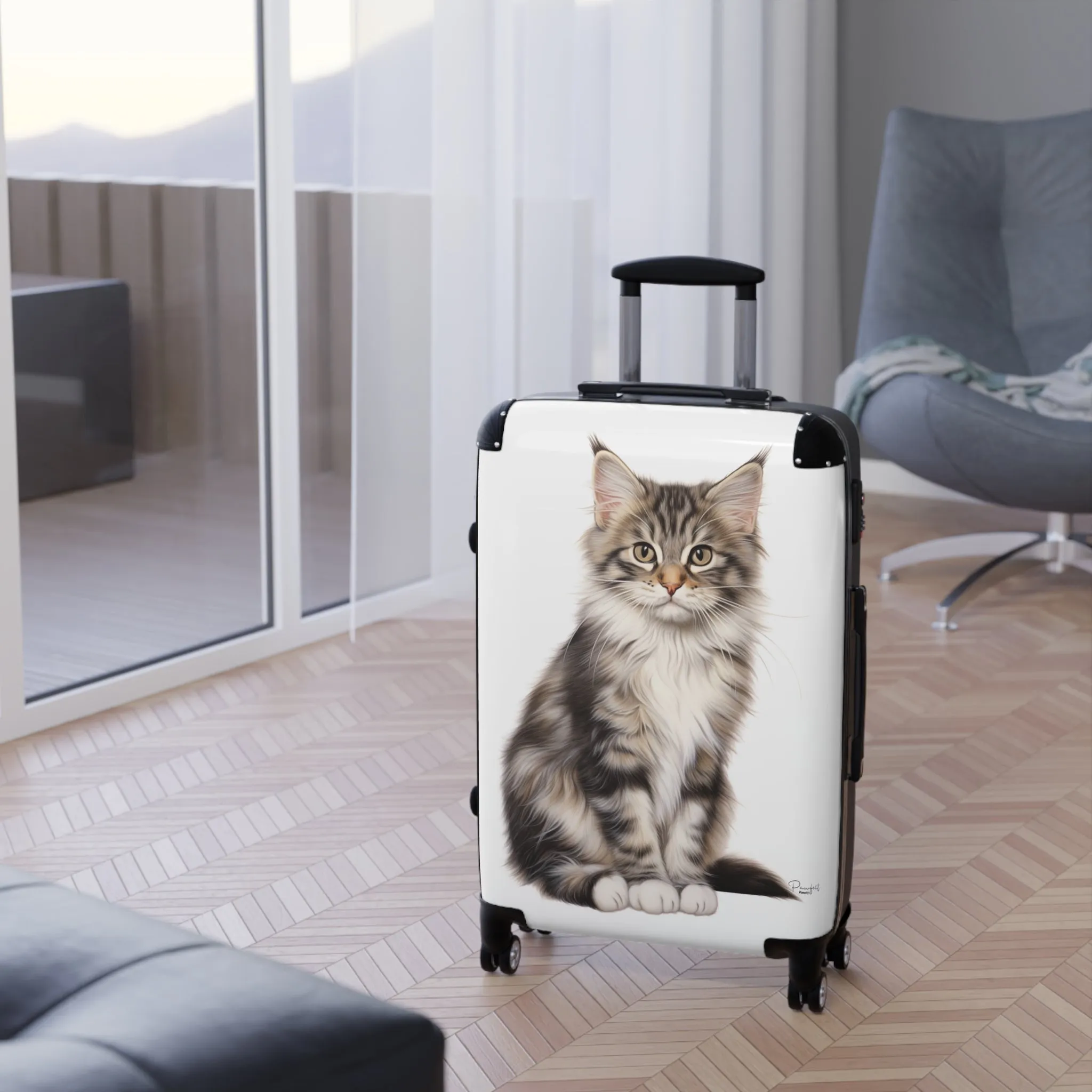 Maine Coon Suitcase