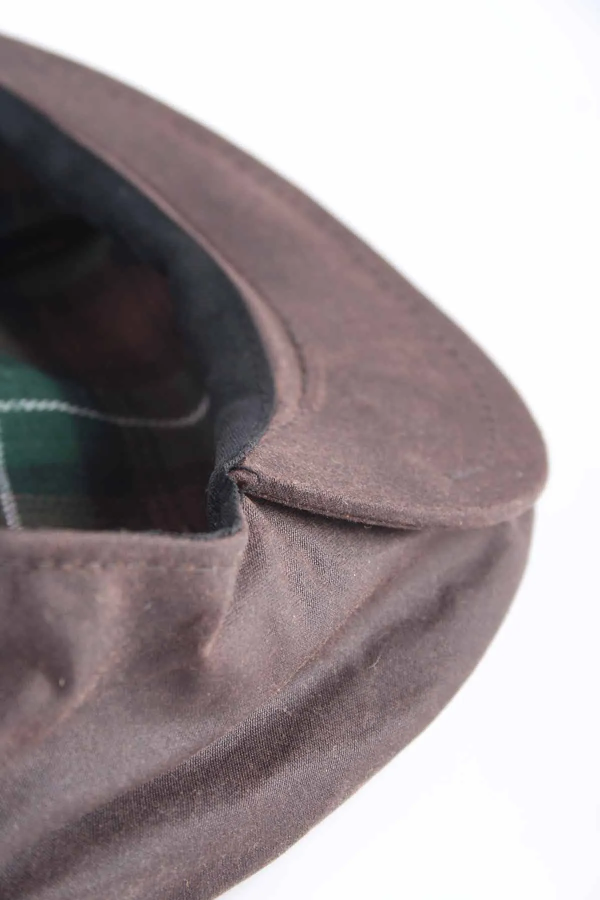 Men's Wax Cotton Flat Cap