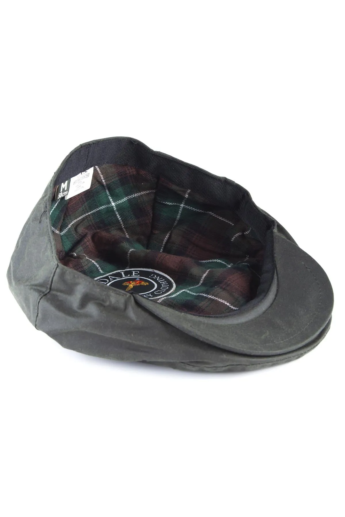 Men's Wax Cotton Flat Cap
