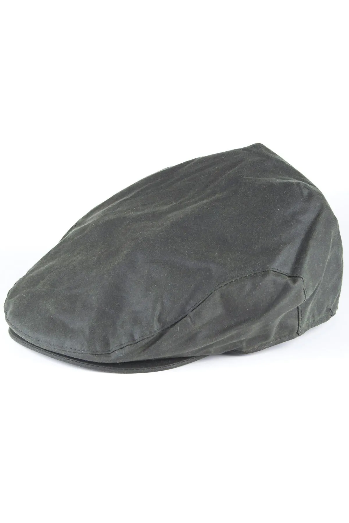 Men's Wax Cotton Flat Cap