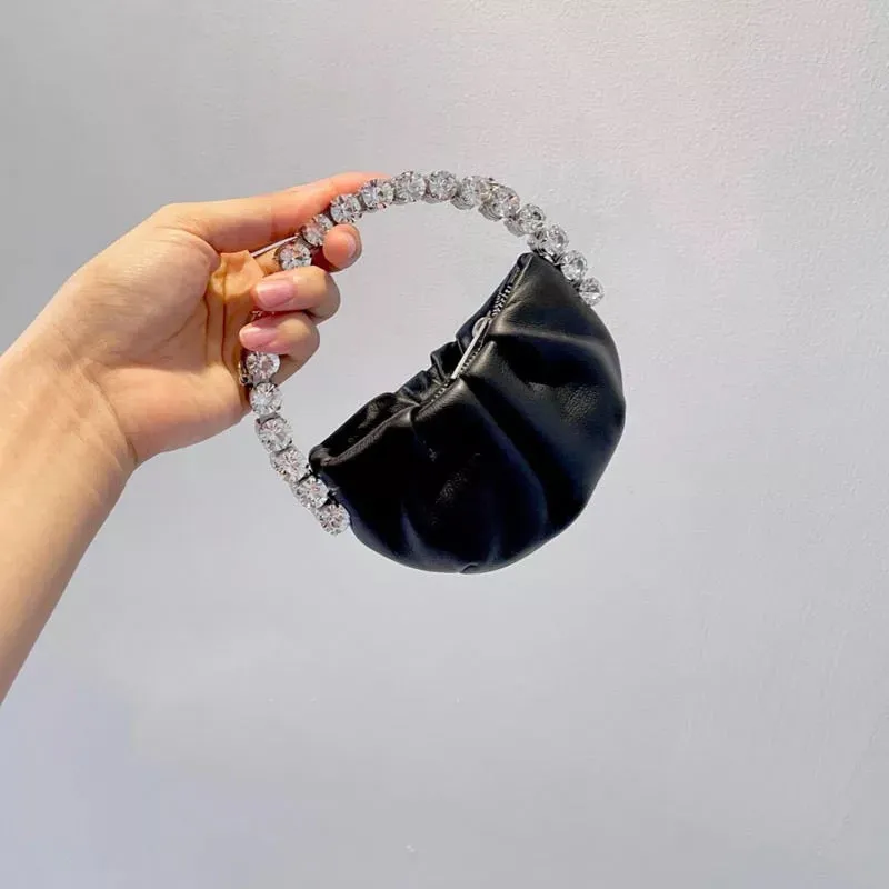 Metallic mini purse