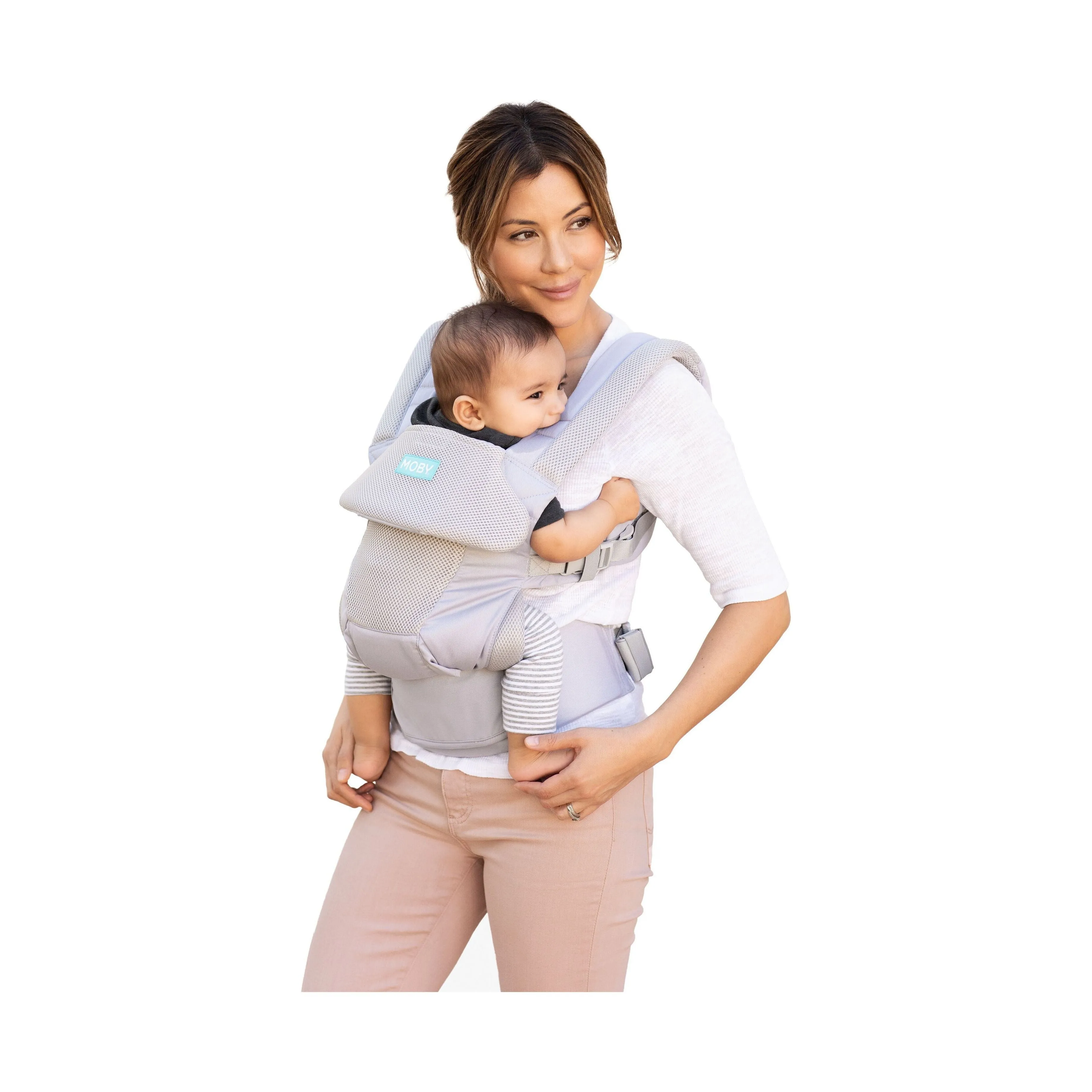 Moby Move 4 Position Carrier - Glacier Grey