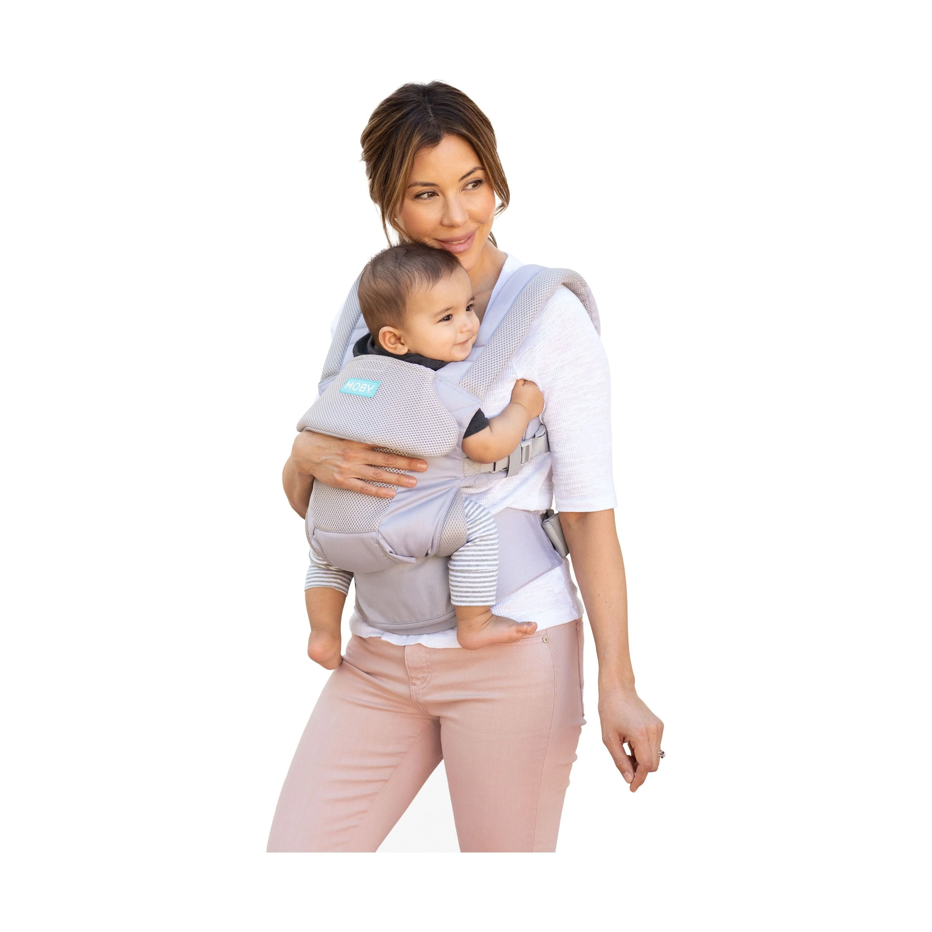 Moby Move 4 Position Carrier - Glacier Grey