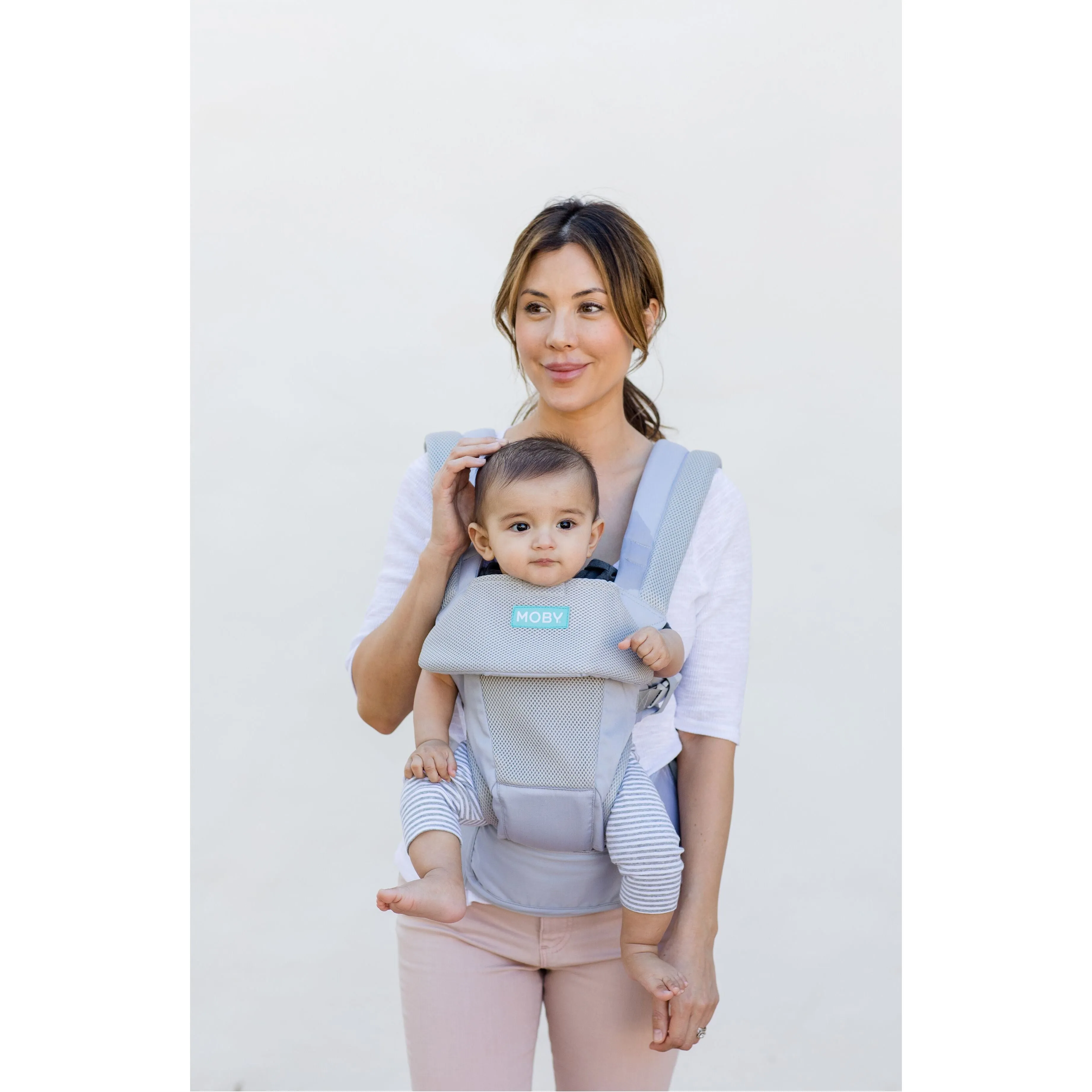 Moby Move 4 Position Carrier - Glacier Grey