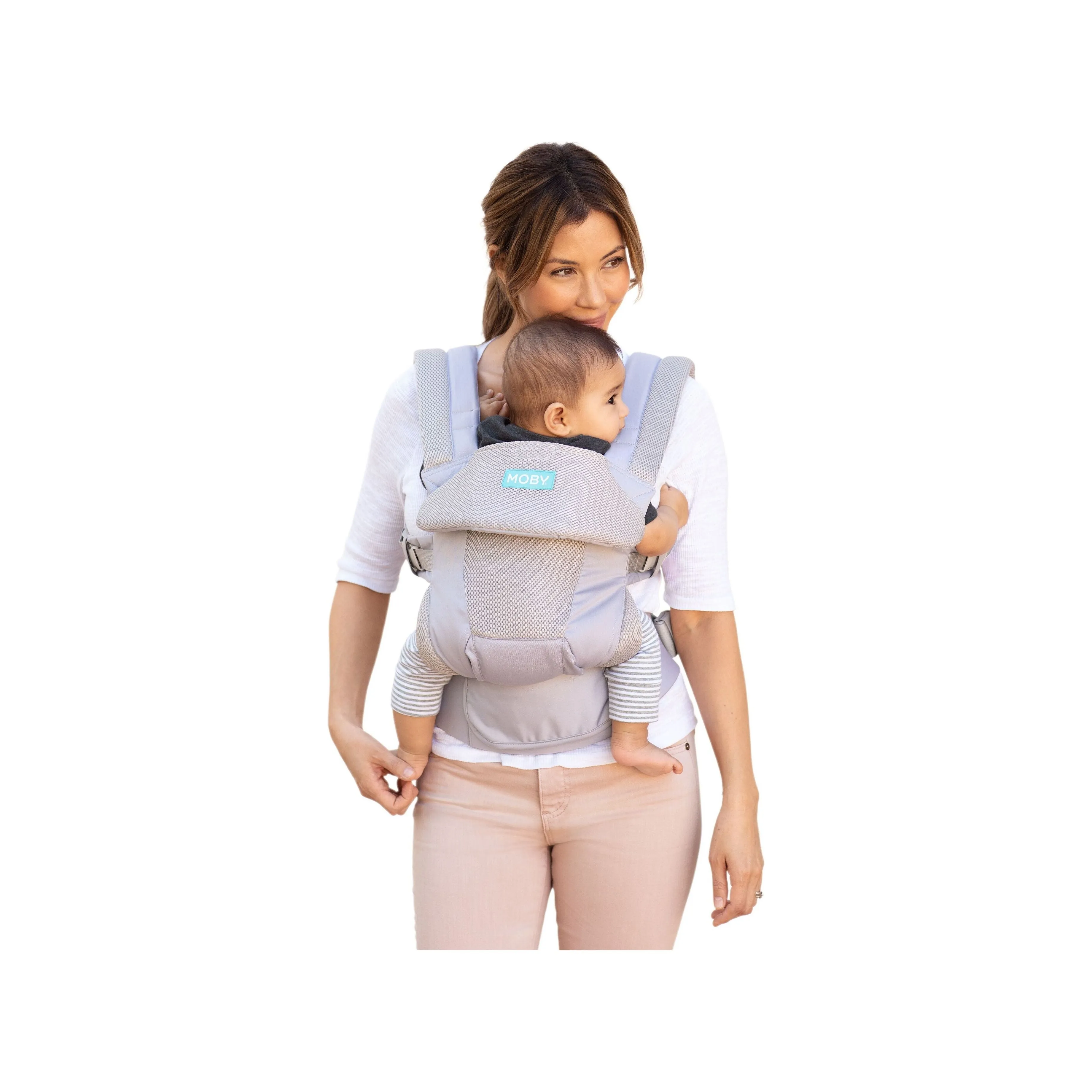 Moby Move 4 Position Carrier - Glacier Grey