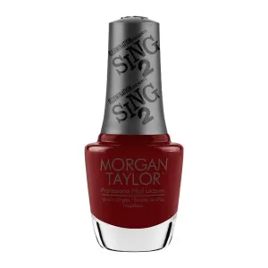 Morgan Taylor Nail Lacquer - Red Shore City Rouge