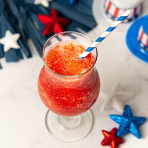 Non-Alc Strawberry Daiquiri