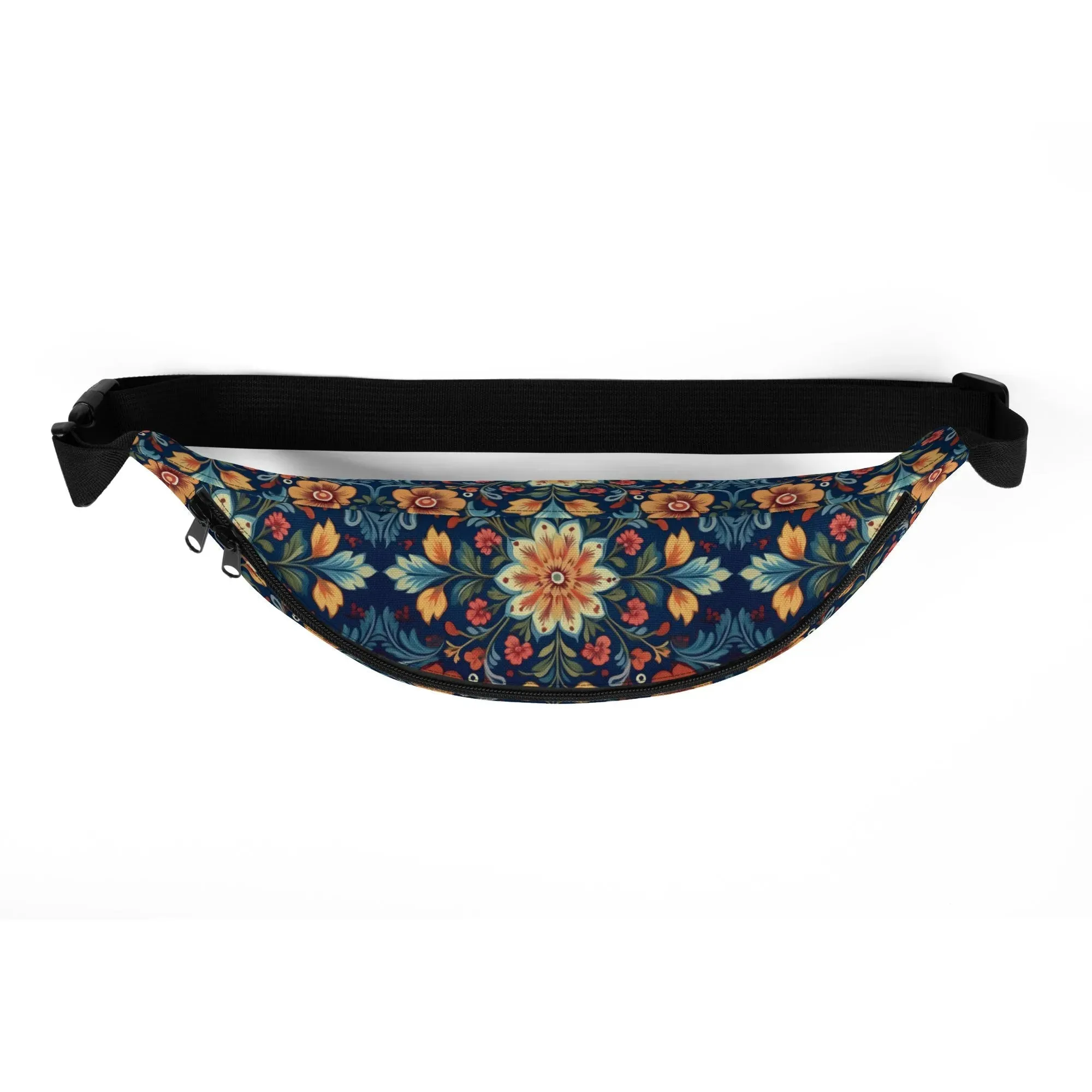 Norwegian Rosemaling Fanny Pack